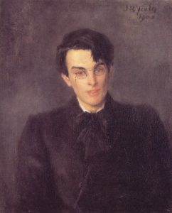 W. B. Yeats painted by his brother Jack Yeats