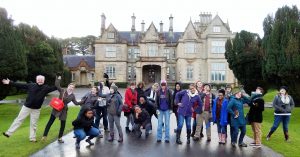 Agnes Scott students in front of Muckross House