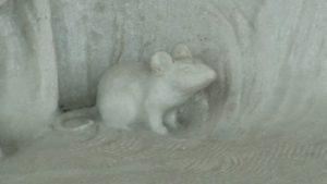 "Wee Mousie" carving from Robert Burns's mausoleum in Dumfries.