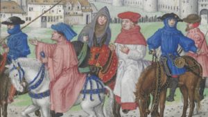 Pilgrims at Canterbury